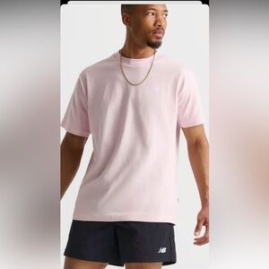 New Balance  Light Pink Tee NWT L